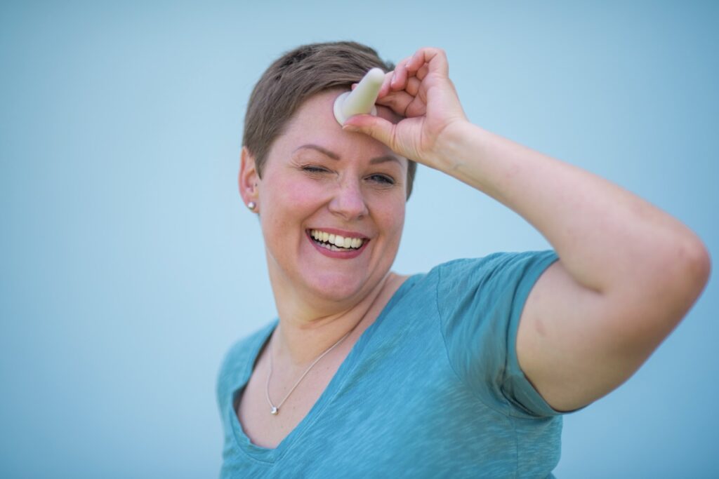 Cupping im Gesicht, Schröpfen